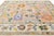 Contemporary Hand-Knotted Oushak Style Wool Rug in Soft Peach, Lavender & Ochre For Sale - Image 4 of 12