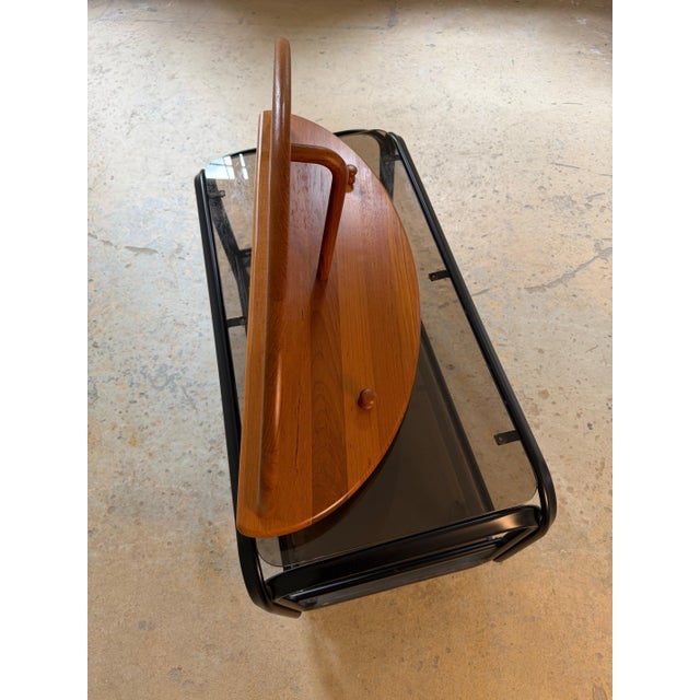 Wood Semi-Circular Coat Rack in Teak by Lysgaard Møbler, 1970s For Sale - Image 7 of 11