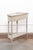 French Console W/Brass Gallery & Marble Top For Sale - Image 10 of 13