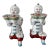 Set/2 Herend Lg Chinese Man Kneeling Salt Cellars For Sale