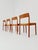 Danish Teak Dining Chairs by Johannes Norgaard 1960s, Set of 4 For Sale - Image 4 of 18