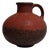 Vintage German Ceramic Vase in Brown-Red Glaze by Jasba, 1970s For Sale