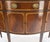 Banded Mahogany Federal Style Compact 50" Wide Sideboard Credenza Buffet