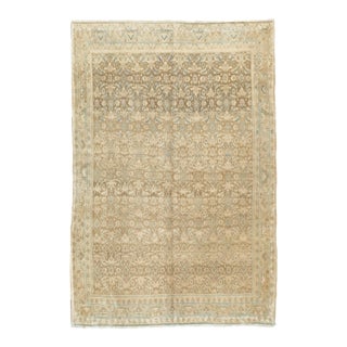 Vintage Tabriz Rug 3'8'' x 5'6'' For Sale