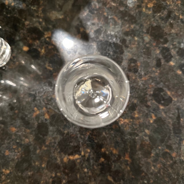 Vintage Highball, Princess House Heritage Heritage Crystal Glasses - Set of 4 For Sale - Image 4 of 5