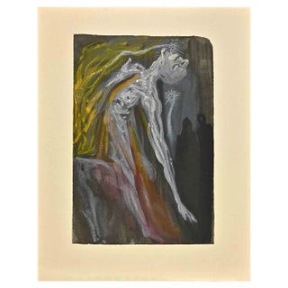 Salvador Dali, The Divine Comedy: The Heretics, Woodcut Print, 1963 For Sale