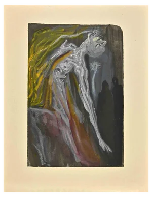 Salvador Dali, The Divine Comedy: The Heretics, Woodcut Print, 1963