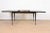 1950s Paul McCobb for Directional Black Lacquer and Brass Extension Dining Table, Newly Refinished For Sale - Image 5 of 12