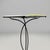 Metal Italian Mid-Century Modern Coffee Table in Wrought Iron and Yellow and Grey Enamel, 1950s For Sale - Image 7 of 18