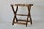 Mid-Century Modern Vintage Bamboo Luggage Rack Stand Willow Reed Details Mid-Century Modern For Sale - Image 3 of 18
