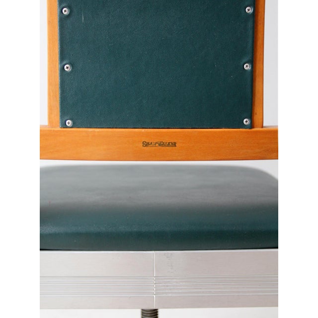 Mid 20th Century Mid-Century Shaw-Walker Swivel Desk Chair For Sale - Image 5 of 14