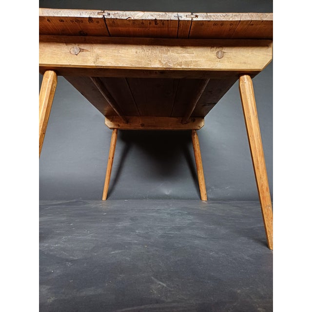 Antique Rustic Primitive Farmhouse Desk, 1800s For Sale - Image 10 of 13