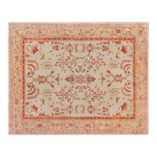 Antique Turkish Oushak Rug For Sale