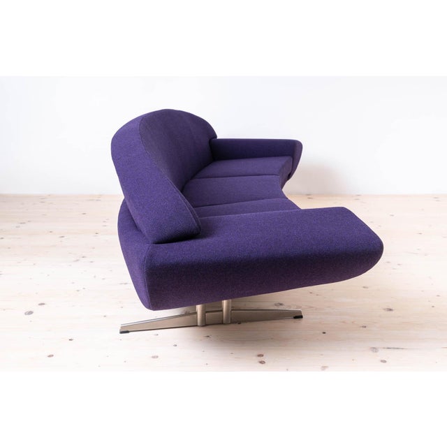 Metal Capri Sofa attributed to Johannes Andersen for Ab Trensums Fåtöljfabrik, 1950s For Sale - Image 7 of 13