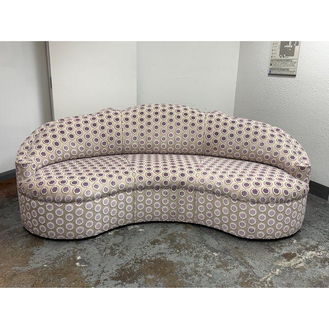 Design Plus Gallery presents a Serpentine Sofa with Manuel Canovas Upholstery from Fitzgerald. Inspired by the...