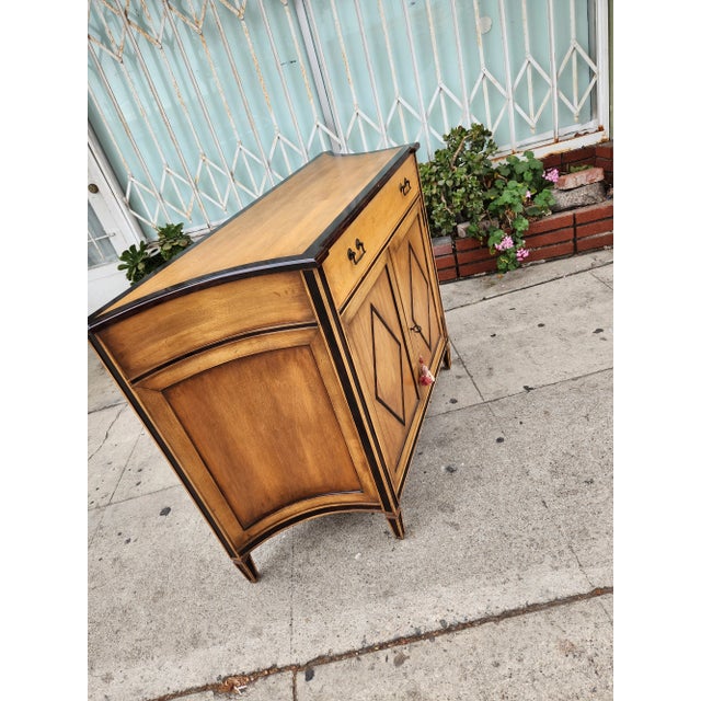 Tan 1950s Vintage Buffet For Sale - Image 8 of 12
