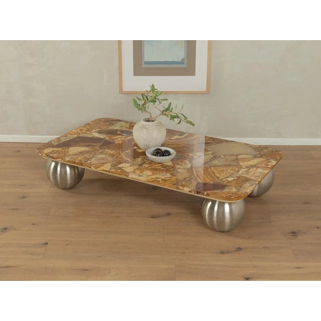 Mid-Century Modern Onyx Coffee Table, 1960s For Sale - Image 3 of 8