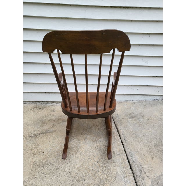 1970s Nichols & Stone Child Rocking Chair Chairish