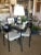 Mid-Century Modern 1950s Vintage Triangle Table For Sale - Image 3 of 6