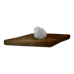 Grey Quarry Stone Object From Prometheo Fire Table by Andres Monnier