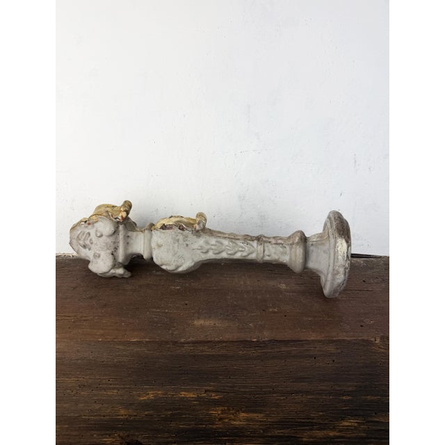 Antique Architecture Wood Altar Fragment For Sale - Image 10 of 14
