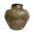 A Japanese glazed stoneware vase from the Meiji period. Made in the Tanba area since the 12th century, these ceramic and...