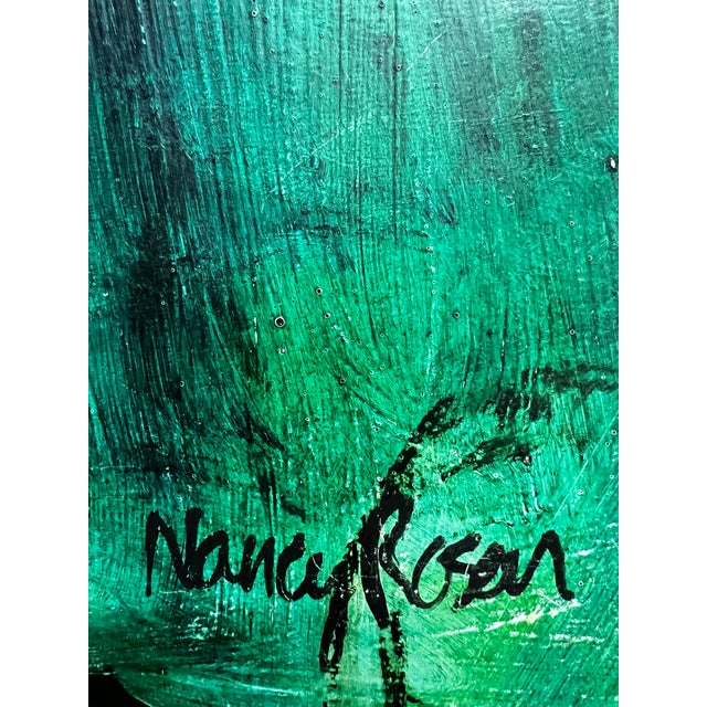 Original Painting Mixed Media Figurative #9 Gesture on Paper by Nancy Rosen For Sale - Image 4 of 4