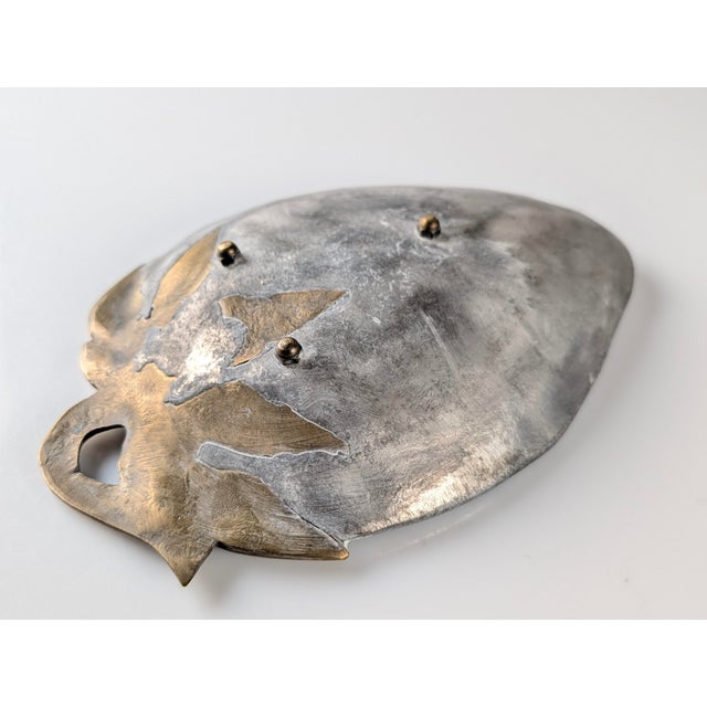 Strawberry Tray in Brass and Aluminum by David Marshall, Spain, 1970s For Sale - Image 11 of 13
