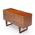 Helge Vestergaard-Jensen for Peder Pedersen Mid Century Sculptural Danish Teak 6 Drawer Dresser For Sale - Image 9 of 9