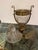 Large Cut Crystal & Brass Samovar For Sale - Image 4 of 12