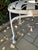 Francois Carre 1920s Francois Carre Metal Garden Chair Sunburst For Sale - Image 4 of 10
