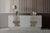 Callista Sideboard, White & Silver For Sale In Los Angeles - Image 6 of 10