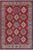 Beige Southwestern Kazak Rustic Red/Beige Wool Rug - 4'1''x6'0'' For Sale - Image 8 of 10
