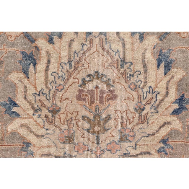 Textile 1920s Tabriz Rug For Sale - Image 7 of 11