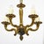 Vintage French, Bronze, Petite Chandelier For Sale In Austin - Image 6 of 9