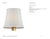 Visual Comfort Signature 6" Silk Soft Empire Shade Designer: Visual Comfort Signature Height: 5.25" Base: Shade Details:...