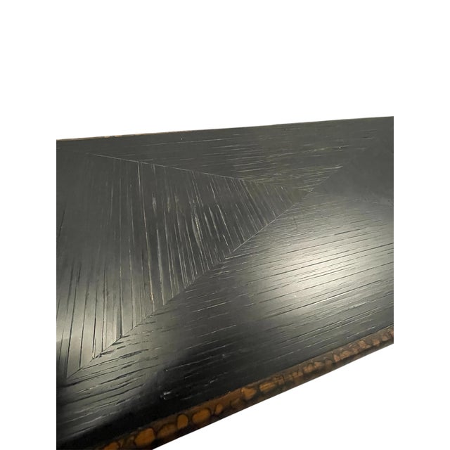 1970s British Colonial West Palm Beach Tortoise Bamboo Chest of Drawers With Brass Hardware by Ficks Reed For Sale - Image 5 of 7