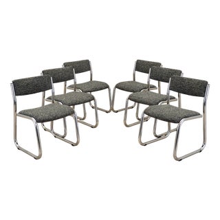 Italian Chairs, 1980s, Set of 6 For Sale