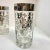 1960s Silver Shield Glass Tumblers by Century Metalcraft 1960's- Set of 7 For Sale - Image 5 of 6