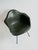 Rare first-generation Eames LAX lounge armchair, manufactured by Zenith Plastics for Herman Miller, circa 1950-1953. This...
