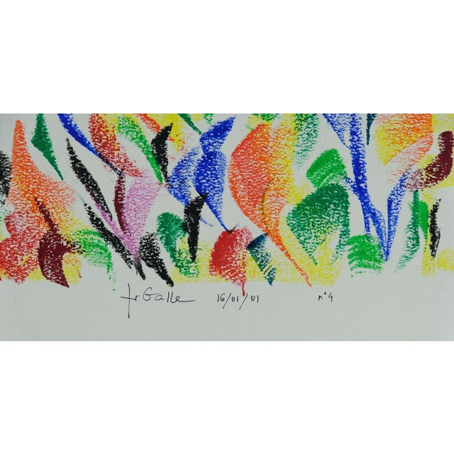 Françoise Galle, Craie du Vente, Pastel Drawing For Sale - Image 5 of 6