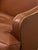 Mid 20th Century Traditional Leather Bergère Armchair With Nailhead Trim For Sale - Image 10 of 12