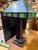 Early 20th Century Arts & Crafts Green Slag Glass Table or Desk Lamp For Sale - Image 5 of 11