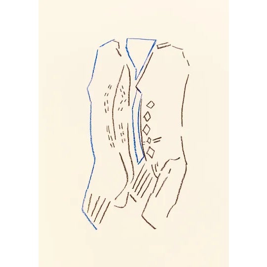 Artist: Pierre Buraglio Country: France Title: IFE N10-6 Medium: Original Lithograph not signed nor numbered Printed: 1988...