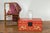1970s Red Lacquered Chinese Blanket Chest with Gilt Motifs & Guardian Lions For Sale - Image 5 of 12