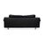 355 Leather Two-Seater Black Manual Function Sofa by Rolf Benz For Sale - Image 13 of 15