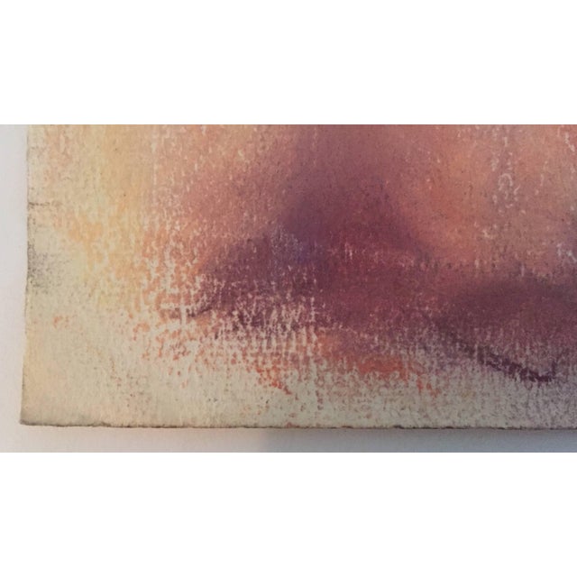 Modern Jacques (Jakub) Zucker, Female Nude, Pastel Drawing After Renoir Polish Ecole D'Paris WPA Bezalel Artist, c.1930s For Sale - Image 3 of 4