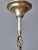 Venetian Five-Arm Murano Glass Chandelier For Sale - Image 10 of 12
