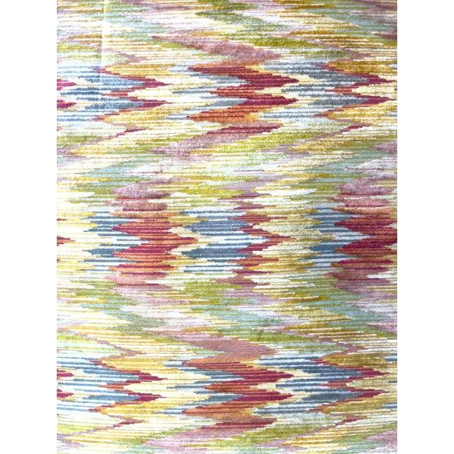 Louis XIII French Velvet Ottoman, France For Sale - Image 18 of 18