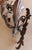 Vintage Baroque Style Three-Light Wall Lamps, 1950s, Set of 2 For Sale - Image 6 of 13